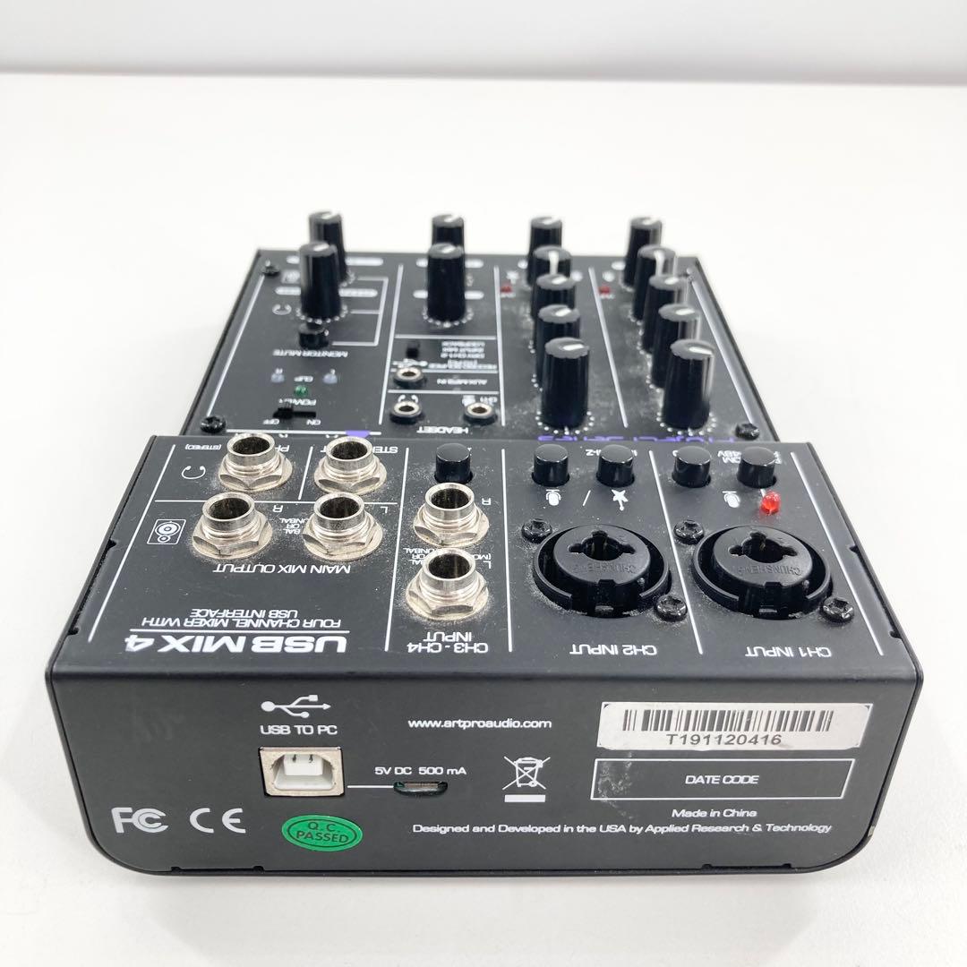 ART USB Mix 4 オーディオミキサー 本体のみ 動作確認済み