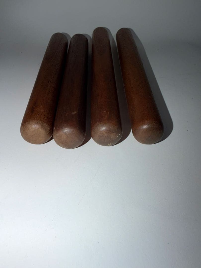 ikiki グランドチェア ウォルナット ファブリック グレー/ベージュ