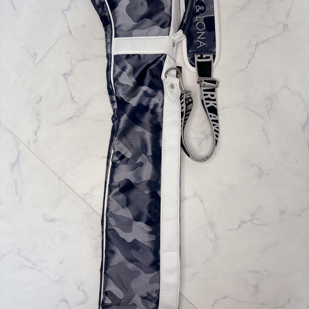 MARK&LONA マークアンドロナ クラブケース 迷彩 カモフラ スカル柄