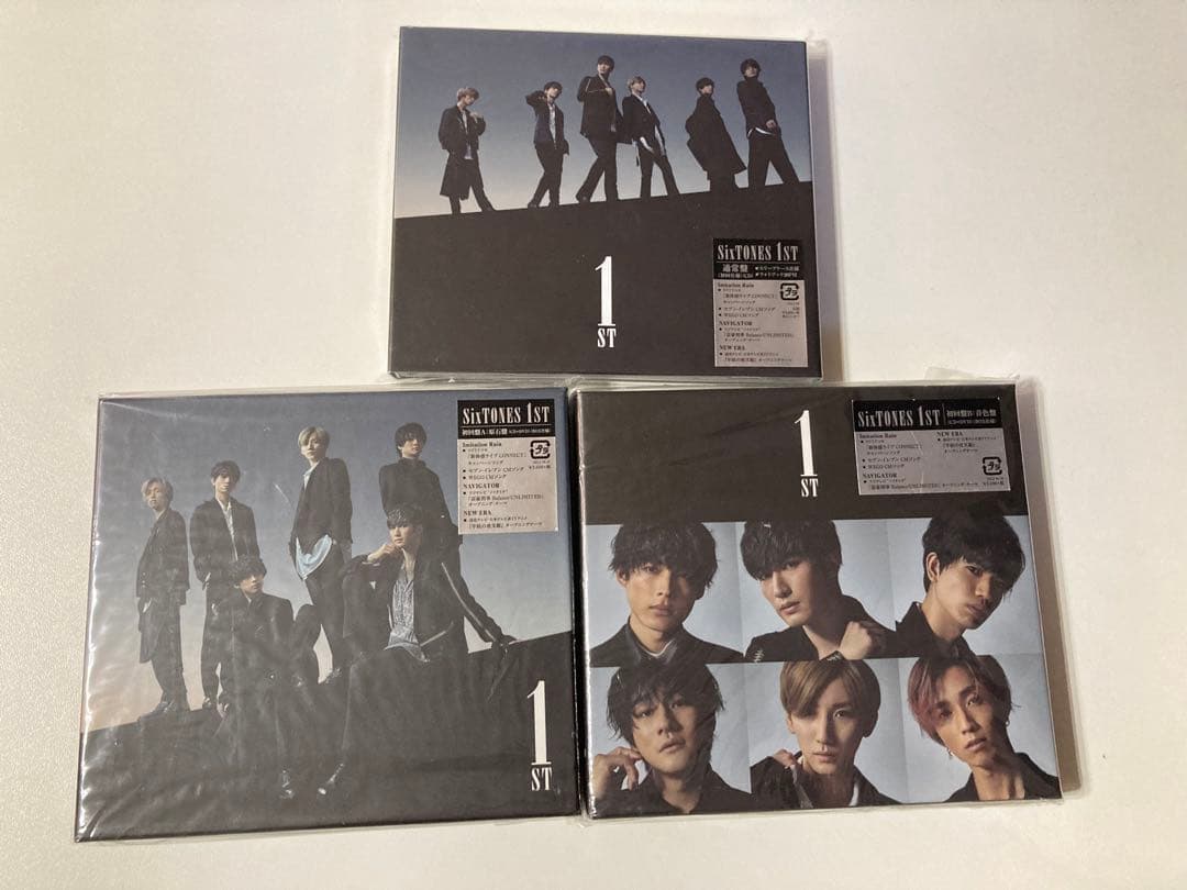 SixTONES 1st city 声 アルバム まとめ売り