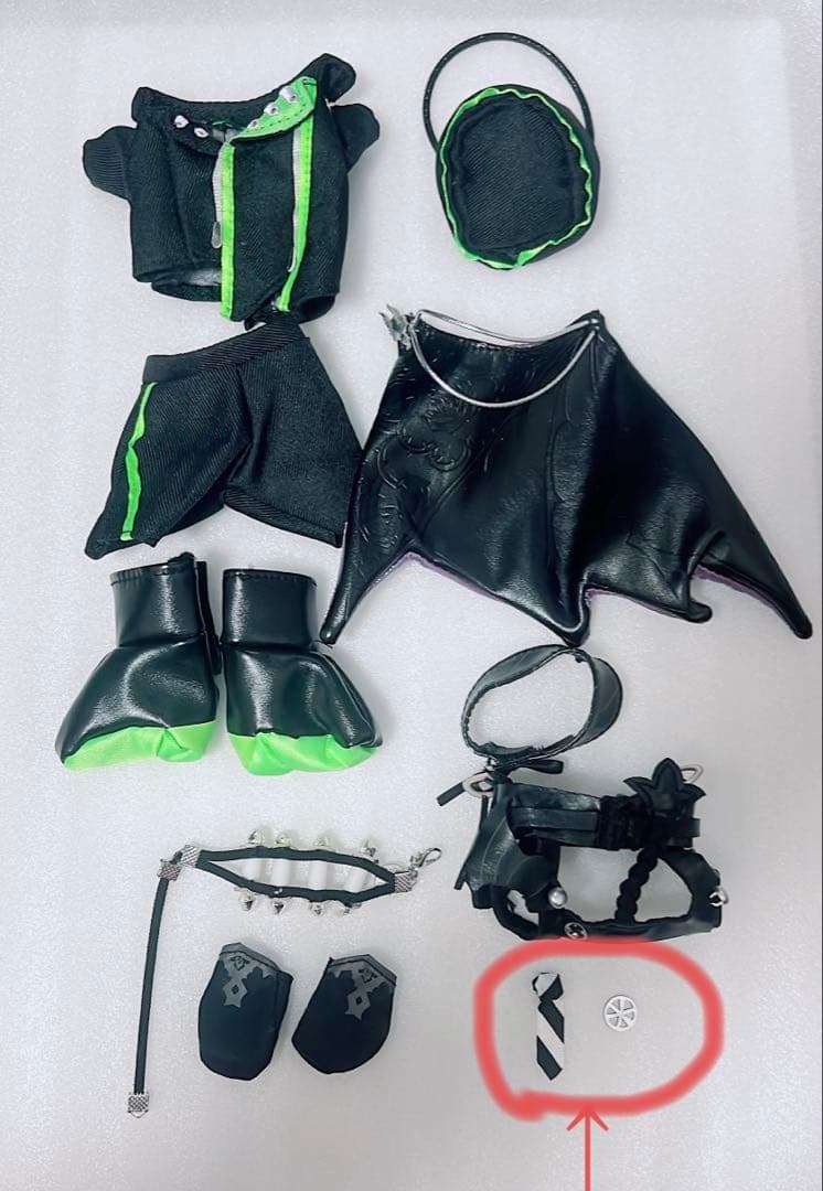 ツイステ　マレウス　ぬいぐるみ　ぬいぐるみ専用コスチューム　ディズニーストア