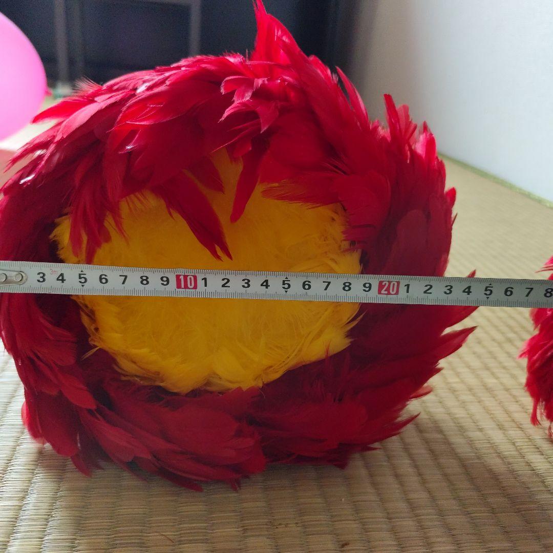 フラダンス用 赤と黄色の楽器　ウリウリ