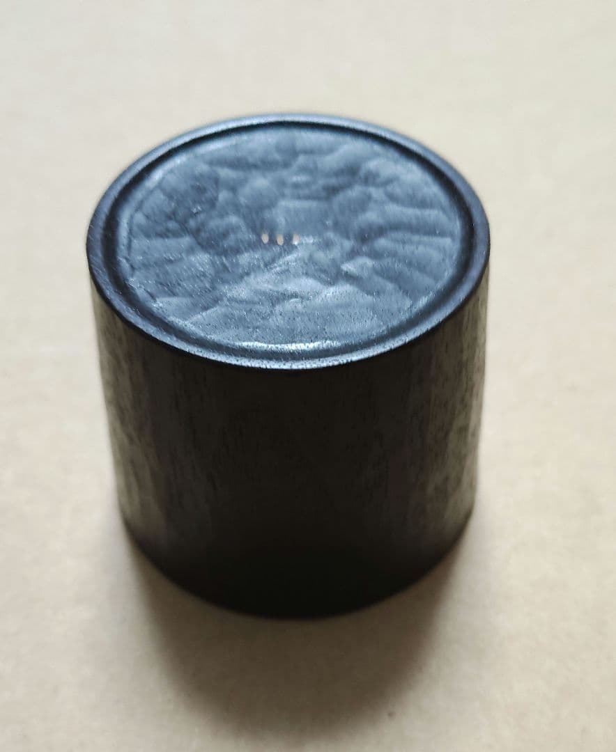 三谷龍二　黒漆　ぐい吞み　おちょこ