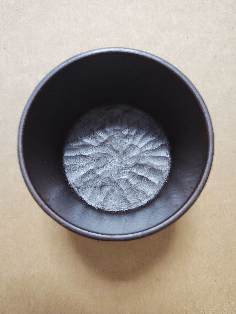 三谷龍二　黒漆　ぐい吞み　おちょこ