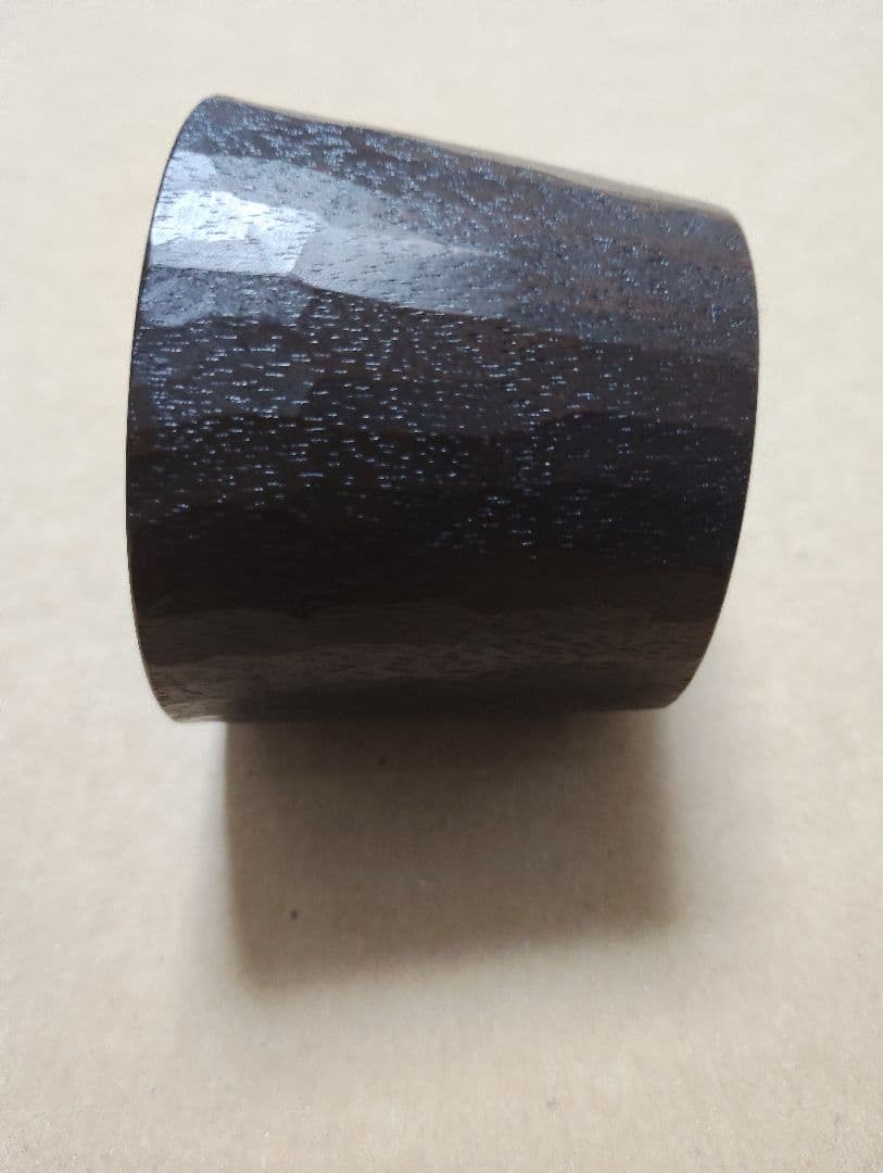 三谷龍二　黒漆　ぐい吞み　おちょこ