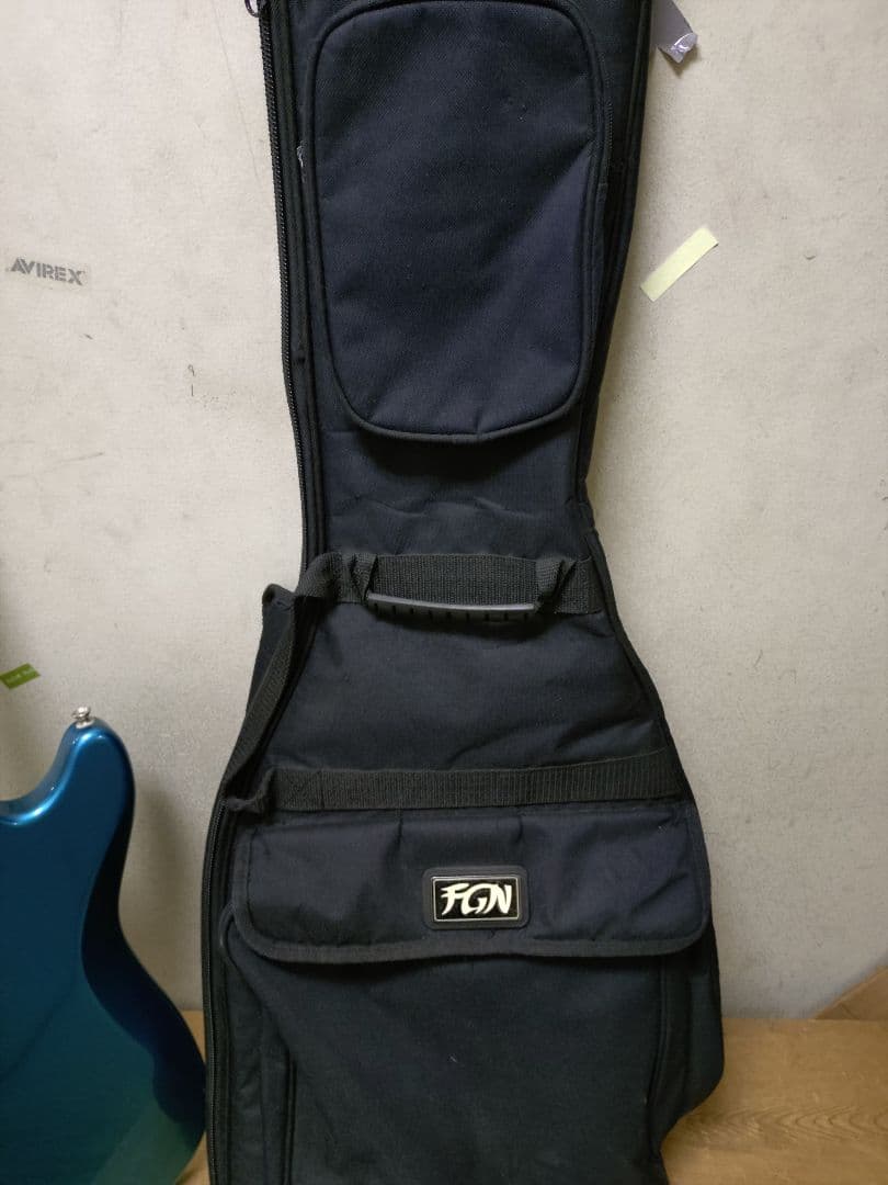 フジゲンムスタングエレキギター 青