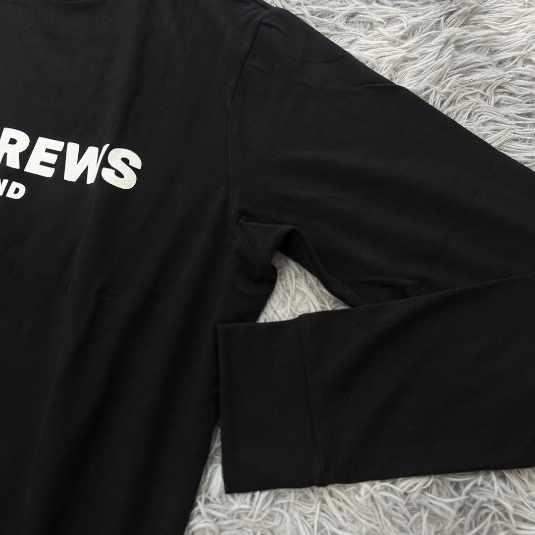 新品　セントアンドリュース　ハイネック　長袖カットソー　ブラック　Lサイズ