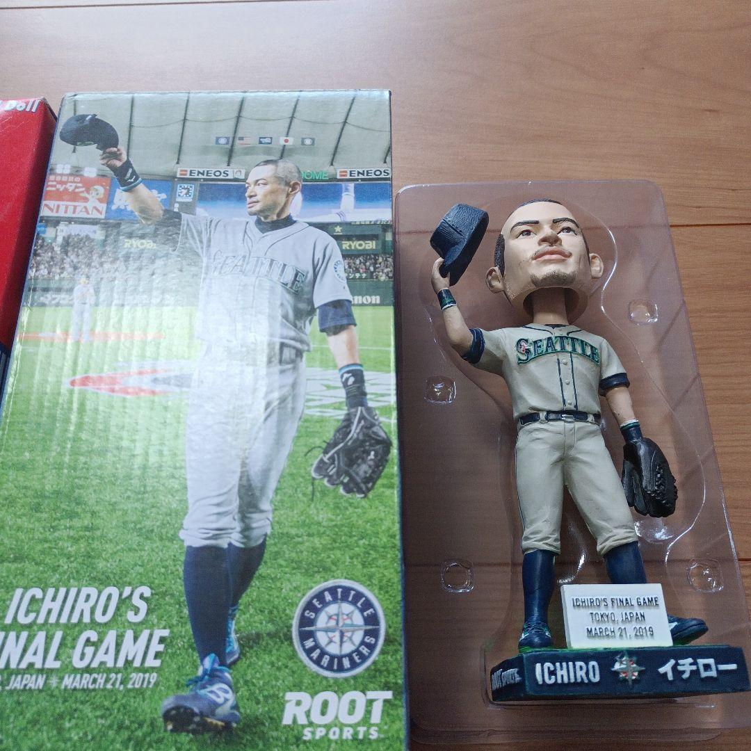 イチローさん、ボブルヘッド人形セットコレクション①＋追加ギフト有