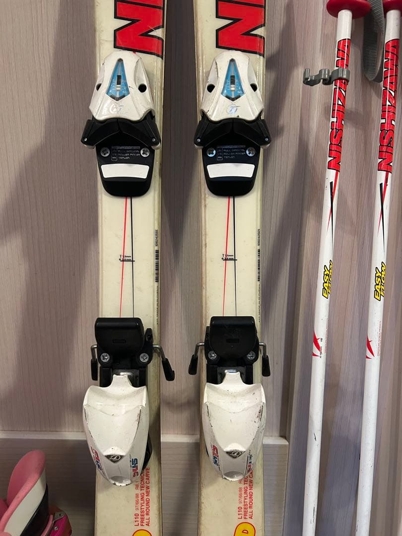 スキーセット　スキー板110㎝　スキーブーツ21-22㎝ 　ジュニア用