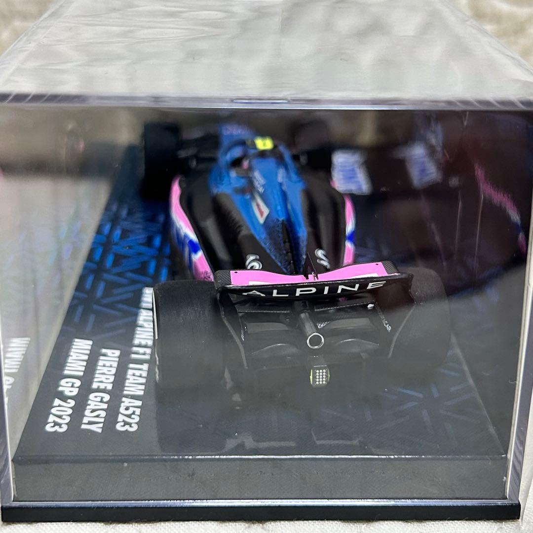 ミニチャンプス1/43 アルピーヌ A523 ガスリー2023マイアミ8位