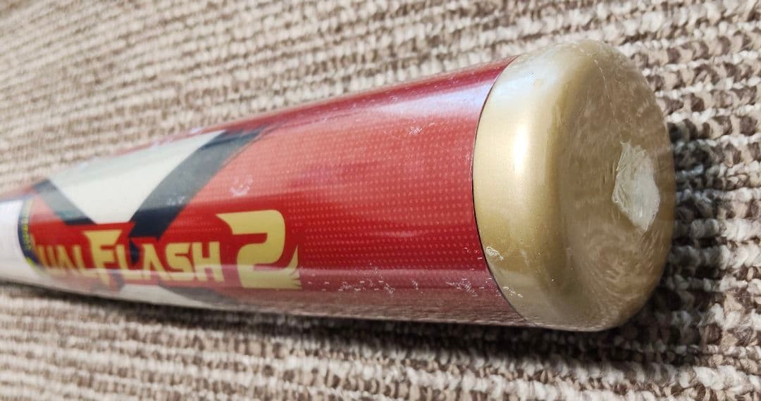 大特価！激飛び！ASICS 一般軟式バット デュアルフラッシュ2 83cm