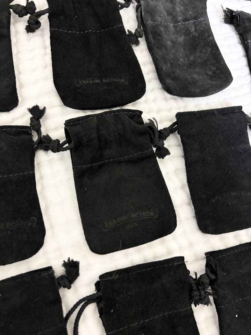 クロムハーツ　革袋31点　ポリッシュ7点