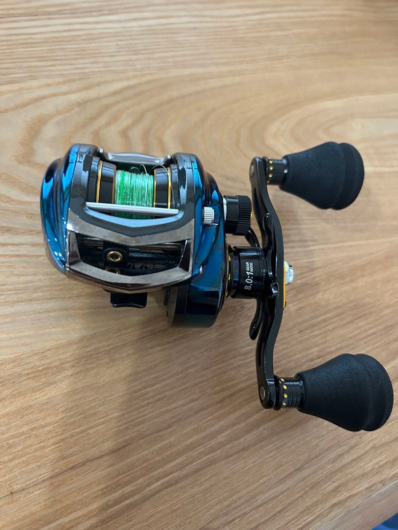 y*u様 アブガルシア　ソルティステージ　レボ　MJ 左ハンドル　リール　ライト