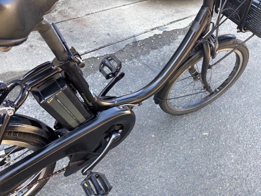 butterfly YAMAHA電動アシスト自転車 シティタイプ ブラック