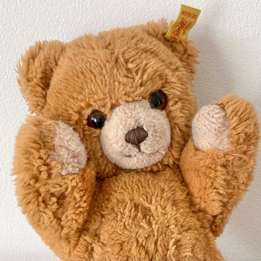 オールドシュタイフ　くま　シュタイフ　ぬいぐるみ　ドイツ　ヴィンテージ