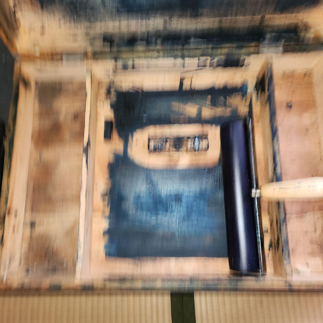 印刷機　骨董品