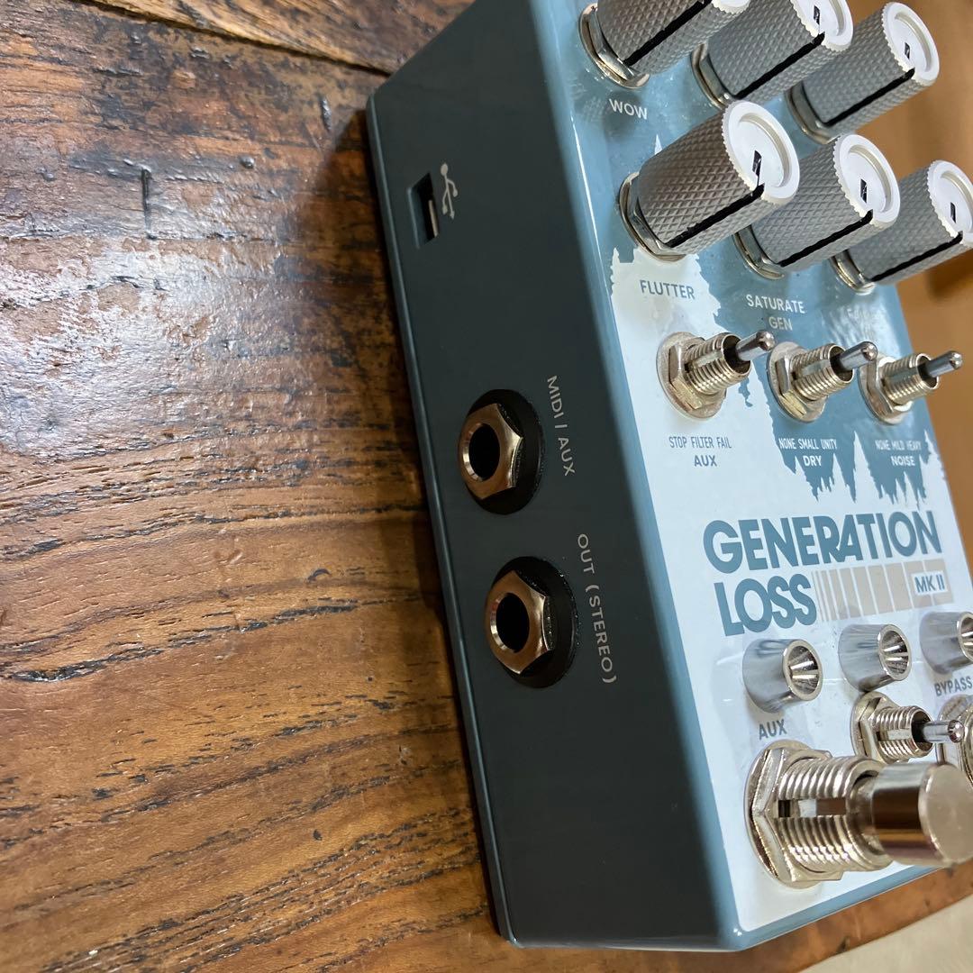 ギター chase bliss audio generation loss mk2