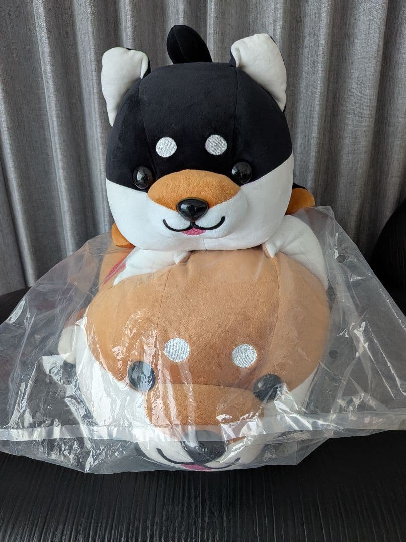 【新品】ハッピーまめしば特賞と２等のセット 柴犬 ぬいぐるみ