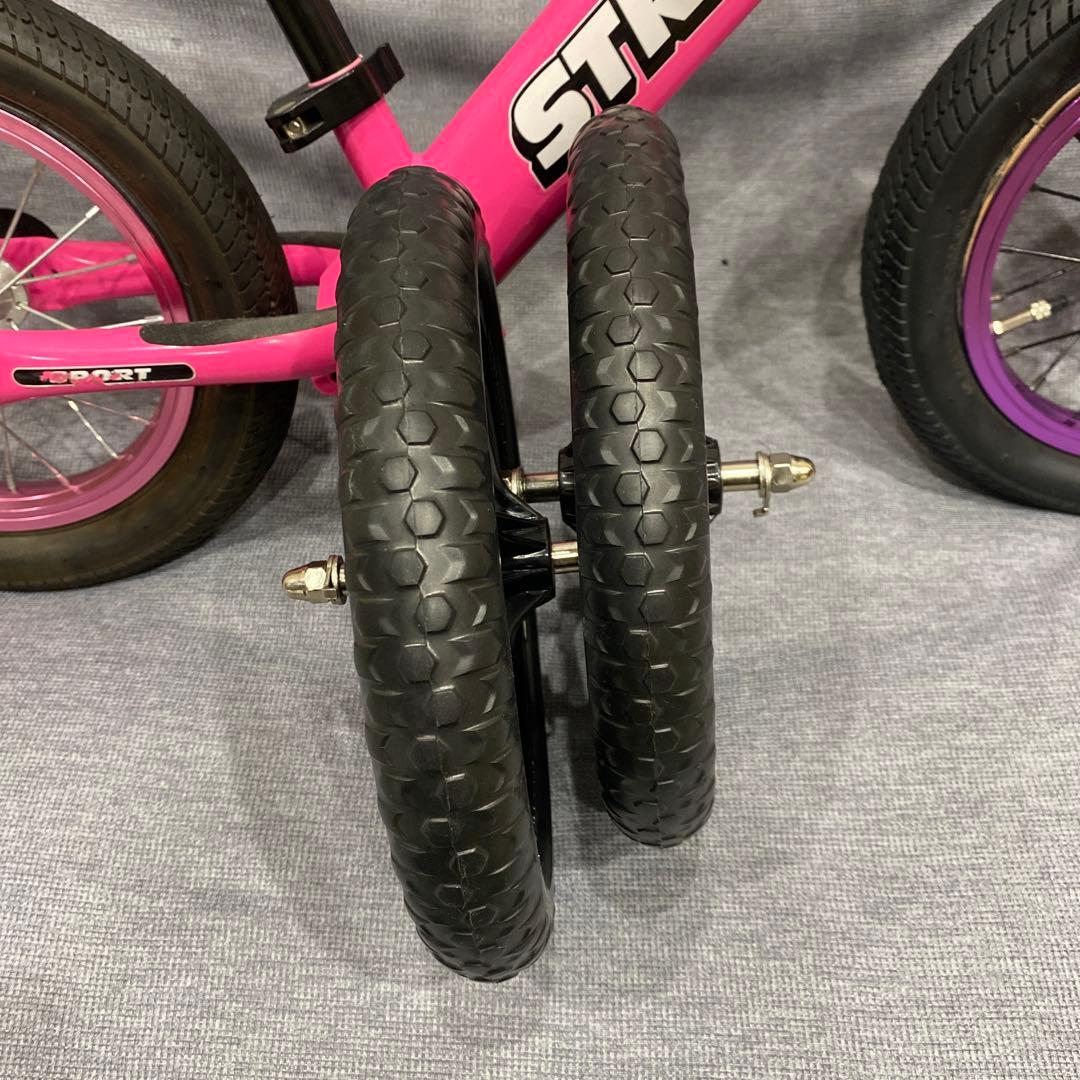 STRIDER ストライダー スポーツ12 ピンク　タイヤカスタム　KENDA