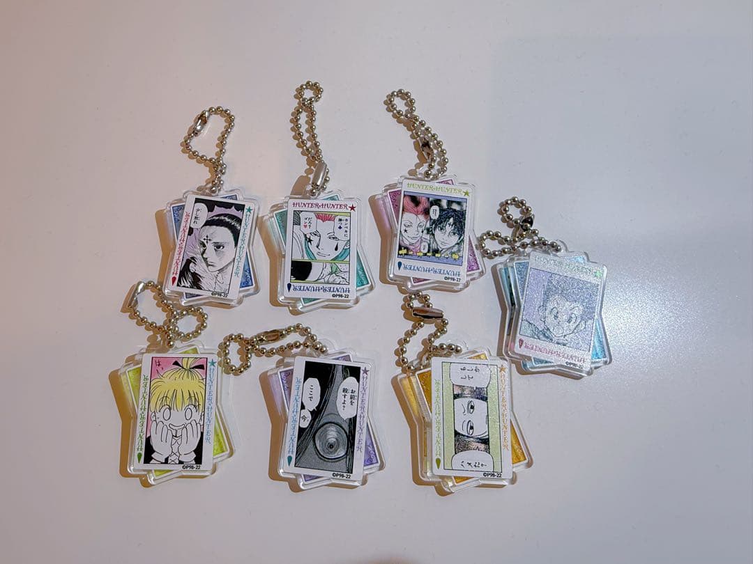 HUNTER×HUNTER ヒソカのバンジーガム風グミ アクリルチャーム 冨樫展