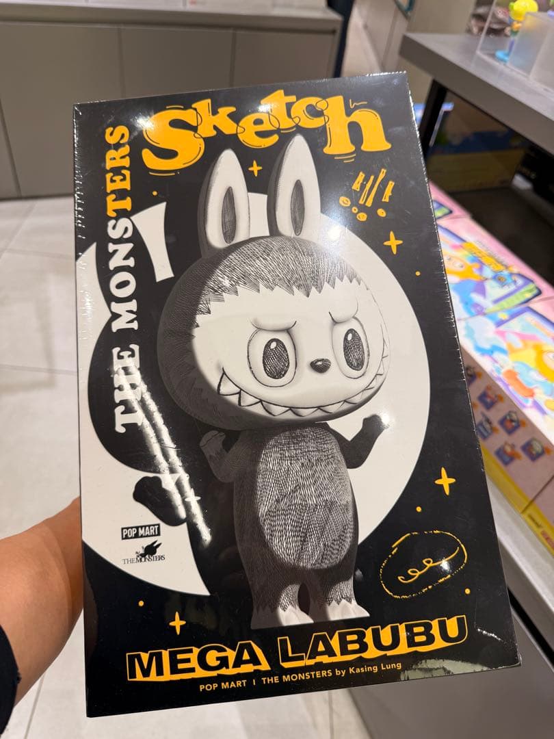 【新品】POP MART MEGA LABUBU Sketch【未開封】