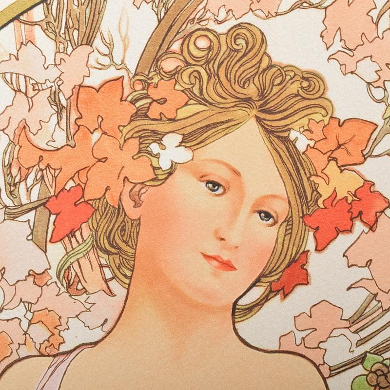 アルフォンス・ミュシャ　シャンパンホワイトスター　192/300　VR8697B