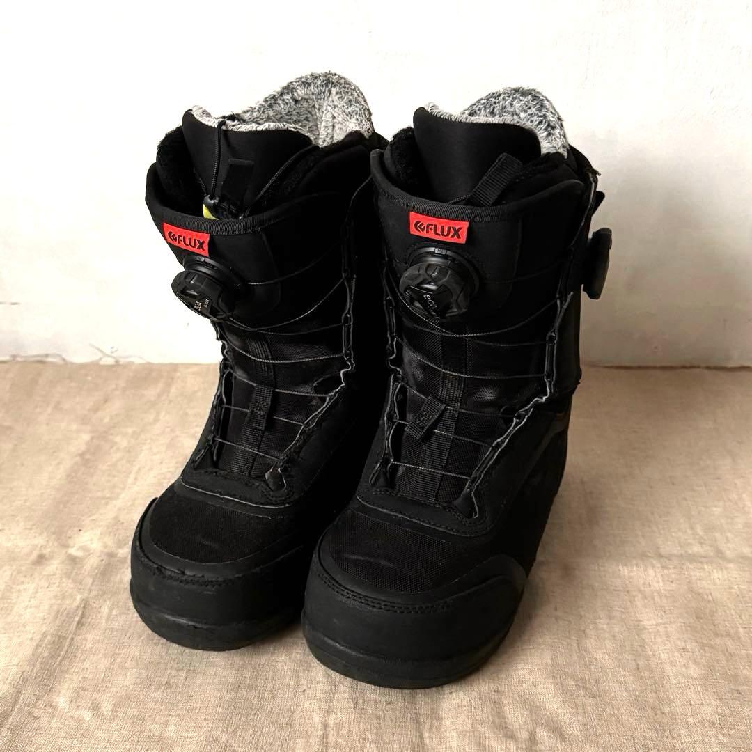 FLUX GT-BOA 24cm スノーボードブーツ ブラック フラックス