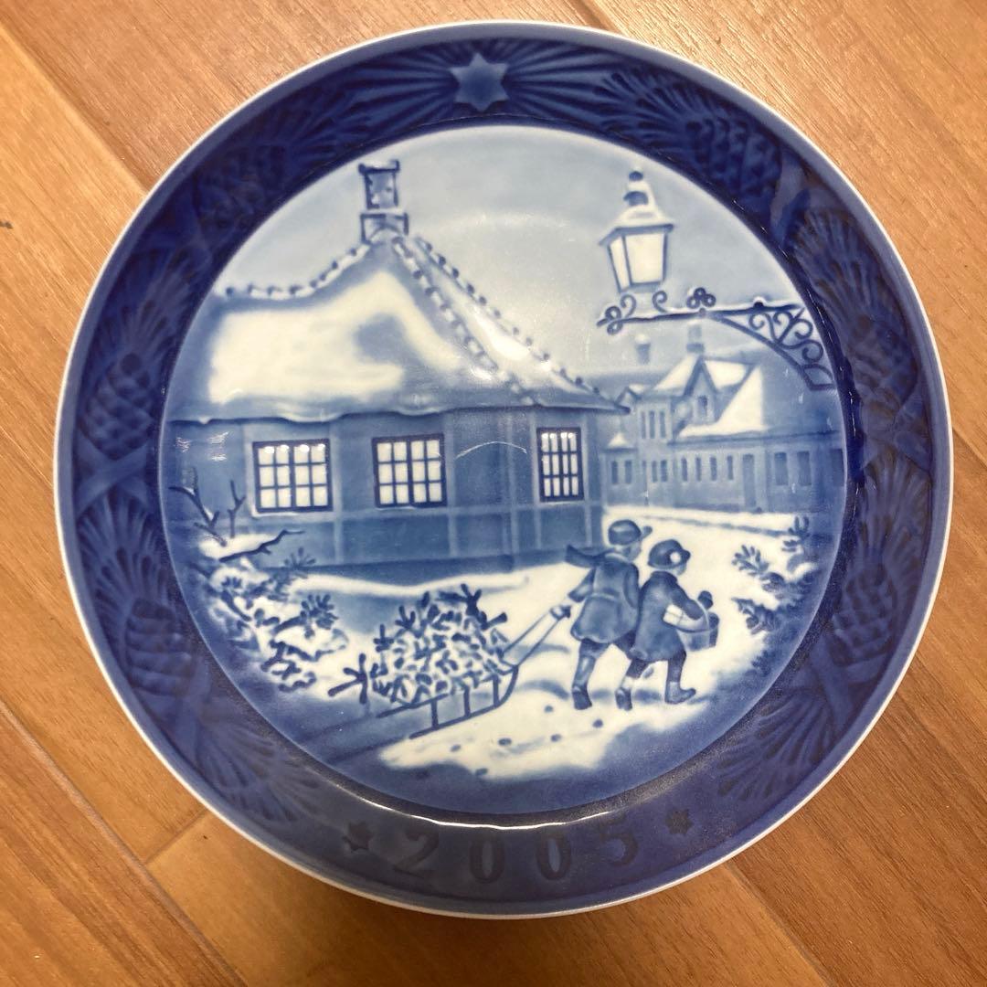 ロイヤルコペンハーゲン　イヤープレート2005