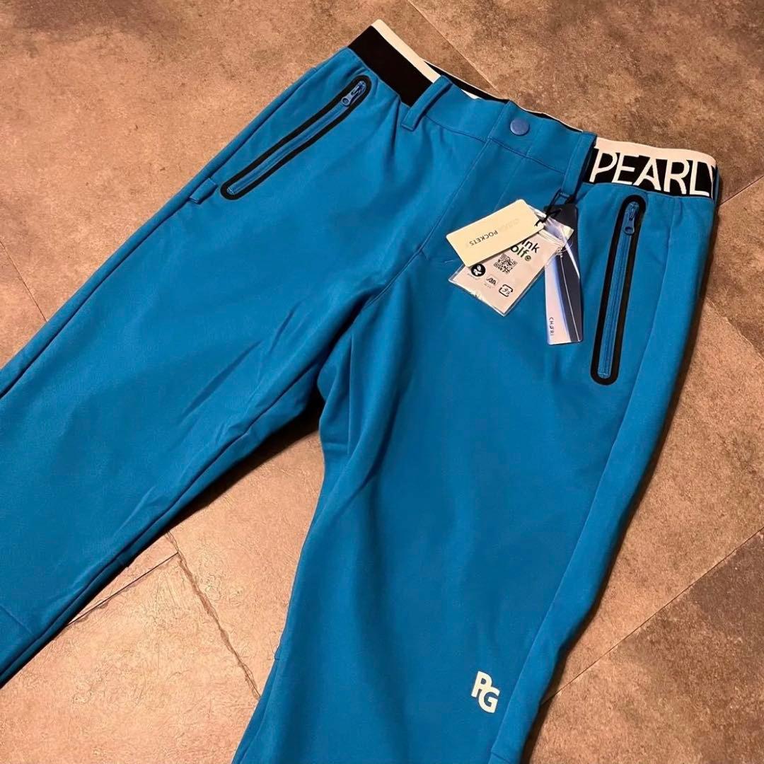 新品 希少サイズ3 パーリーゲイツ Pe WJQヘリンボーン ゴルフパンツ