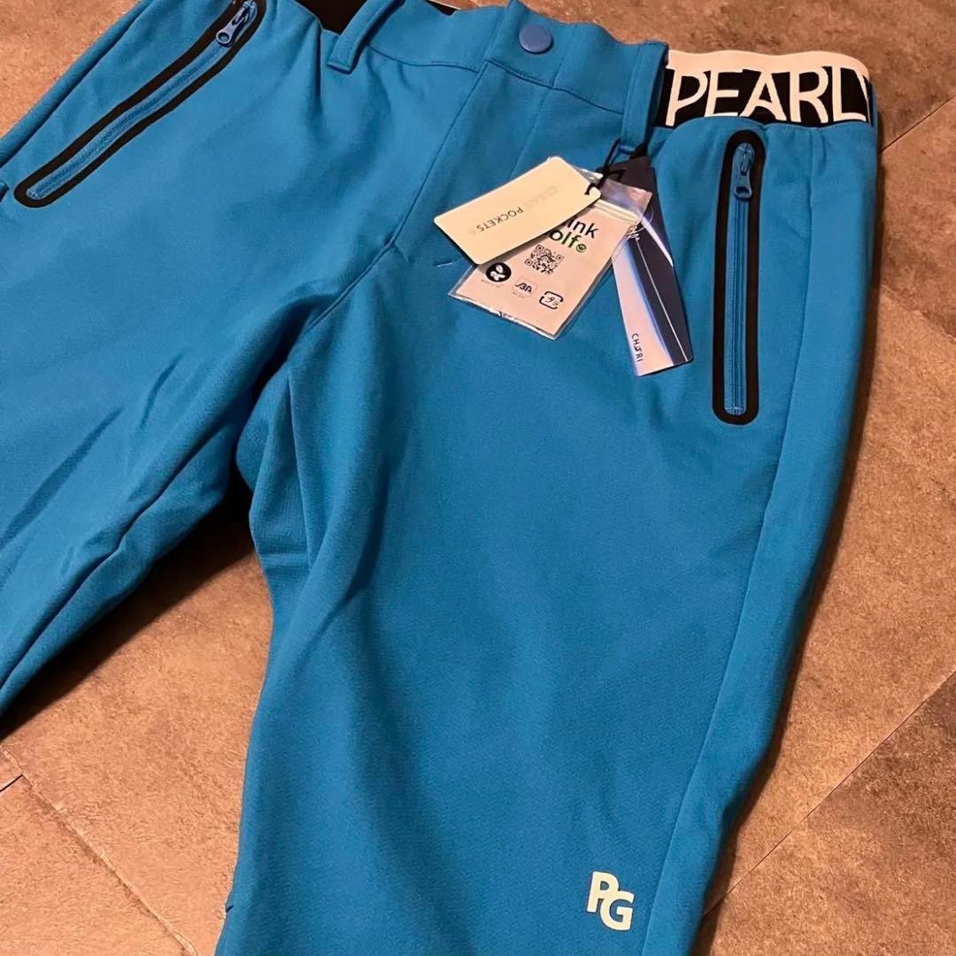 新品 希少サイズ3 パーリーゲイツ Pe WJQヘリンボーン ゴルフパンツ
