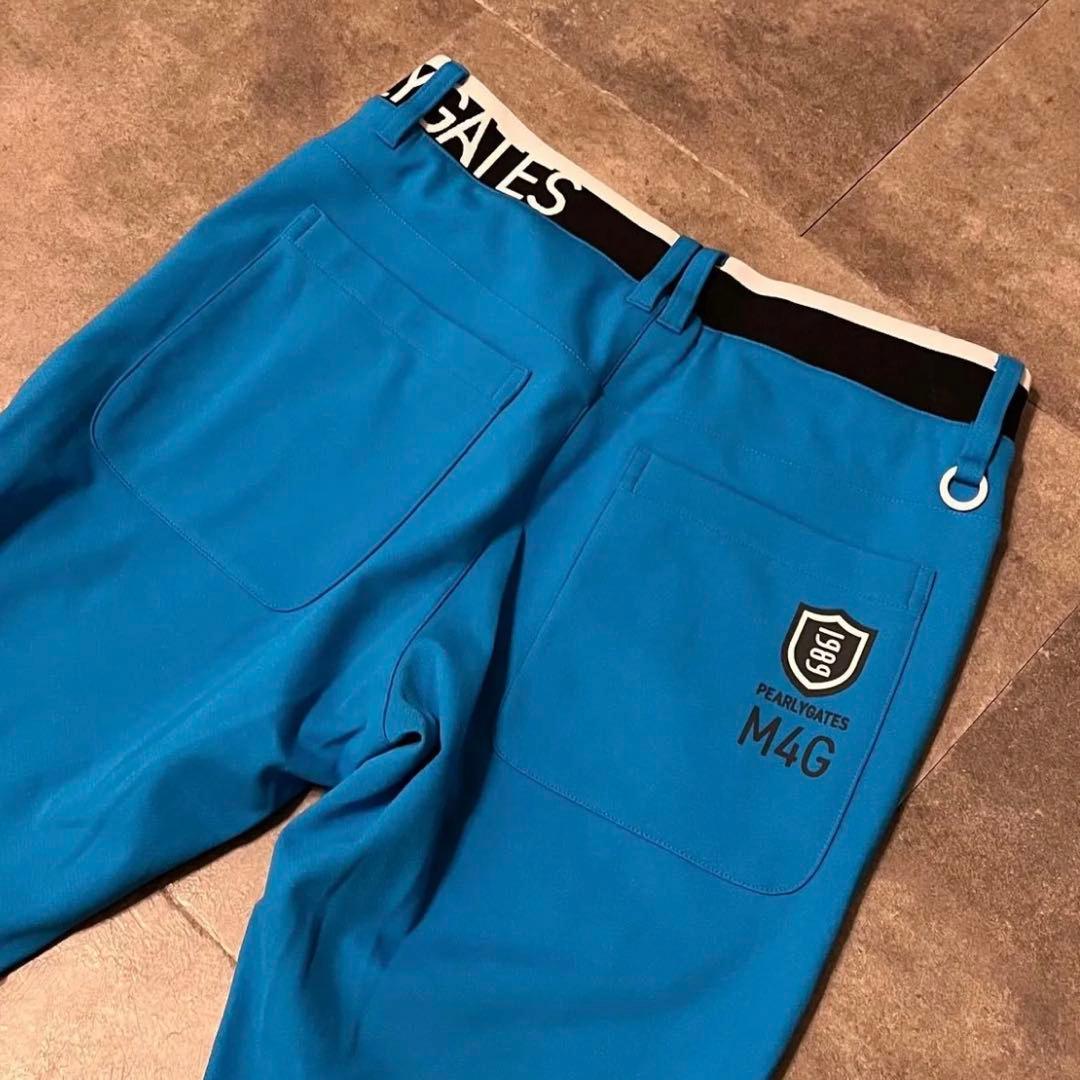 新品 希少サイズ3 パーリーゲイツ Pe WJQヘリンボーン ゴルフパンツ