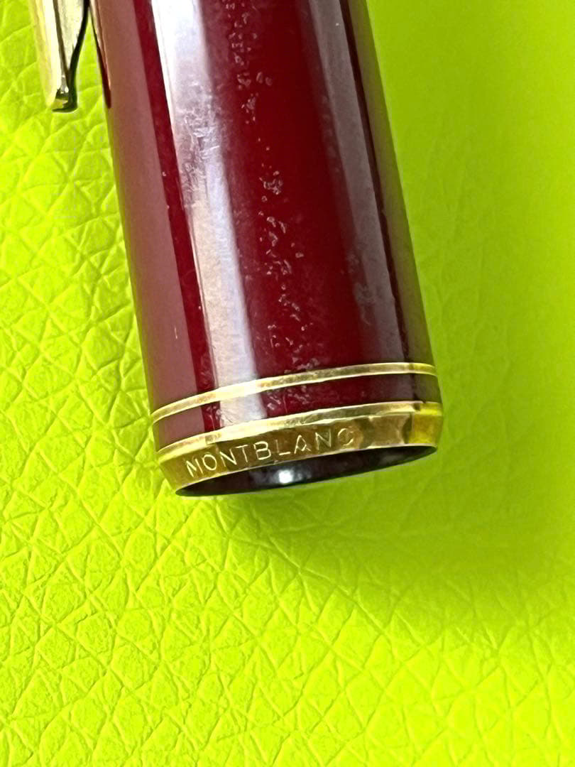 【F】貴重！モンブラン　高級万年筆 14K MONTBLANC ペン先14金