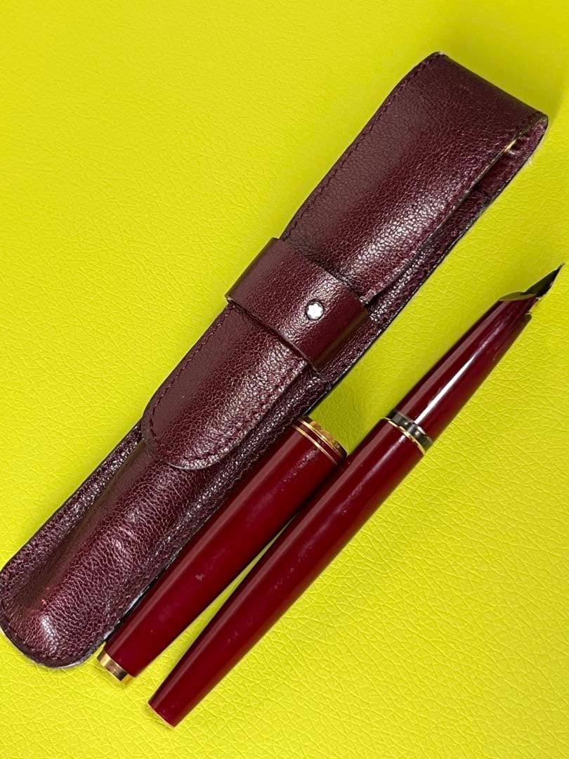 【F】貴重！モンブラン　高級万年筆 14K MONTBLANC ペン先14金