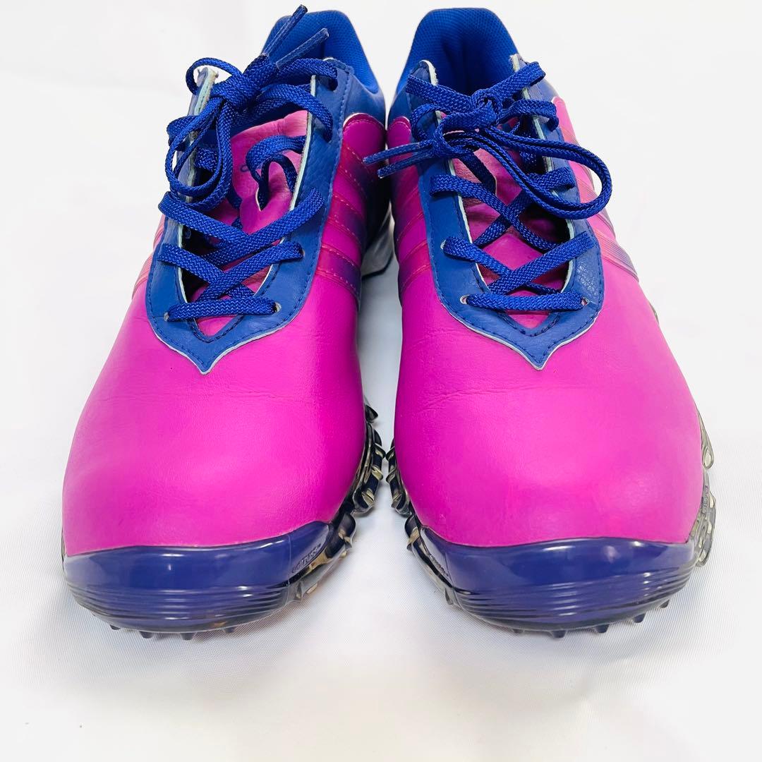 【早い者勝ち】ADIDAS GOLF ゴルフスパイクシューズ 25.0cm 本革