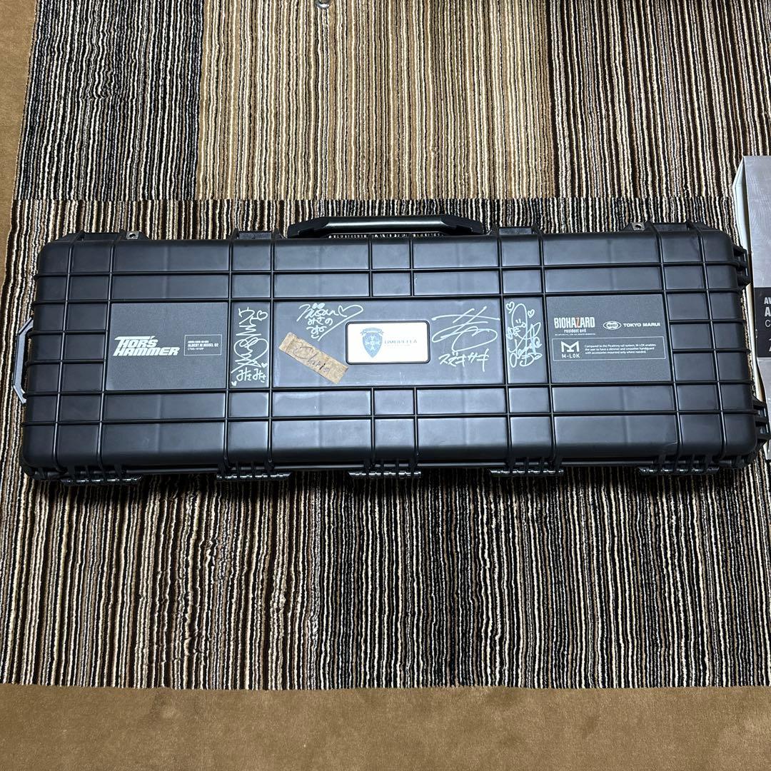 東京マルイ　 トールハンマー　バイオハザードコラボ　限定　ウピウピ隊　サイン入り