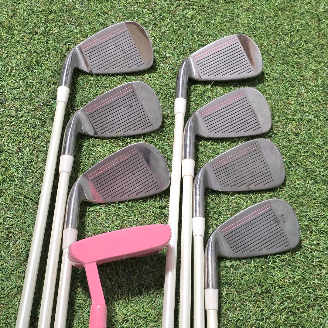 キャロウェイ ソレイル キャディバッグ付き ゴルフクラブ レディースセット 右