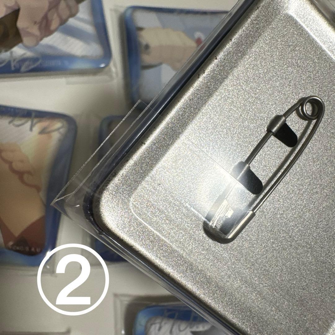 鬼滅の刃　ufotable 柱展　マニアック　缶バッジ 冨岡義勇 15点　コンプ