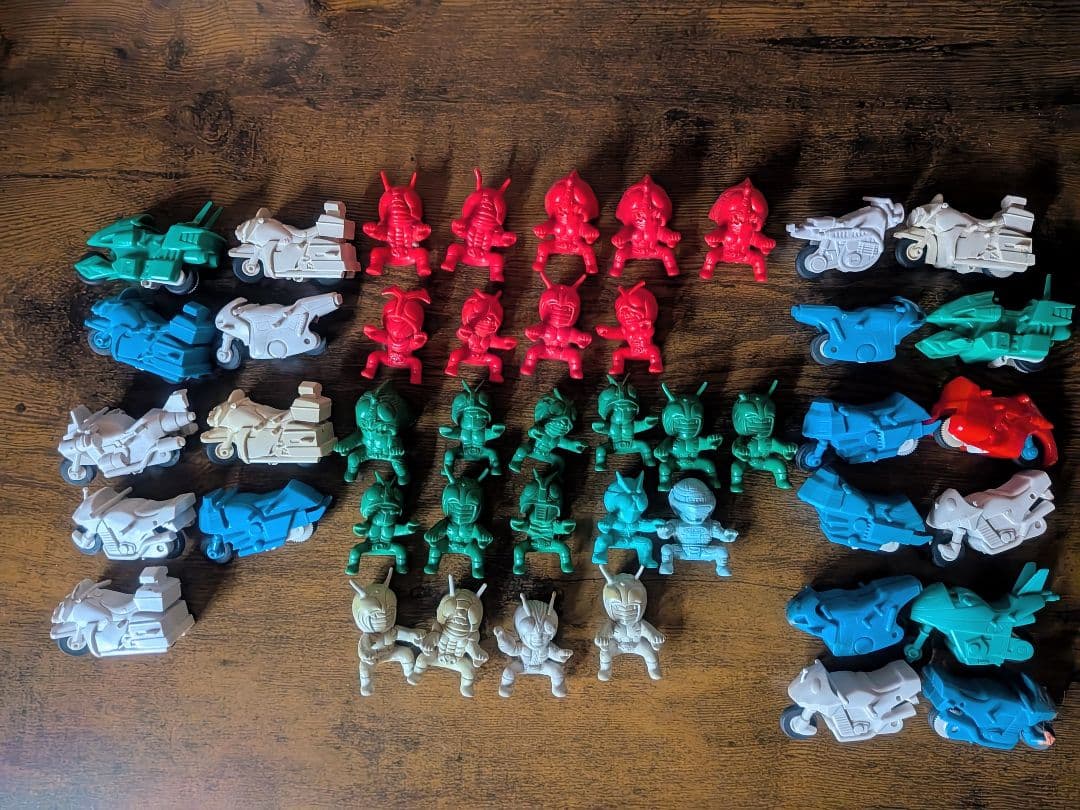 仮面ライダー　ぶっとびライダー　食玩　フィギュア　当時物　昭和