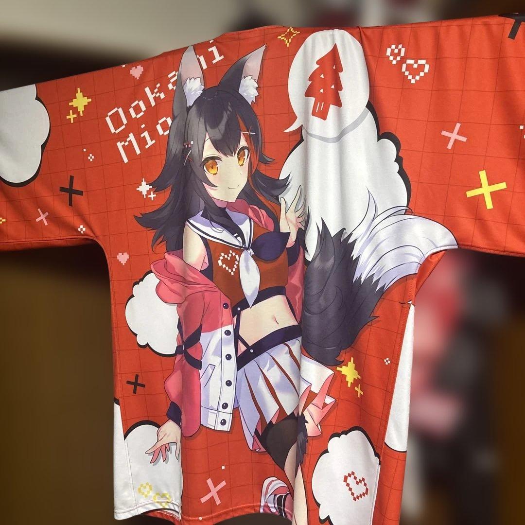 【正規品】超超超超ゲーマーズ　法被　大神ミオ　ホロライブ　はっぴ