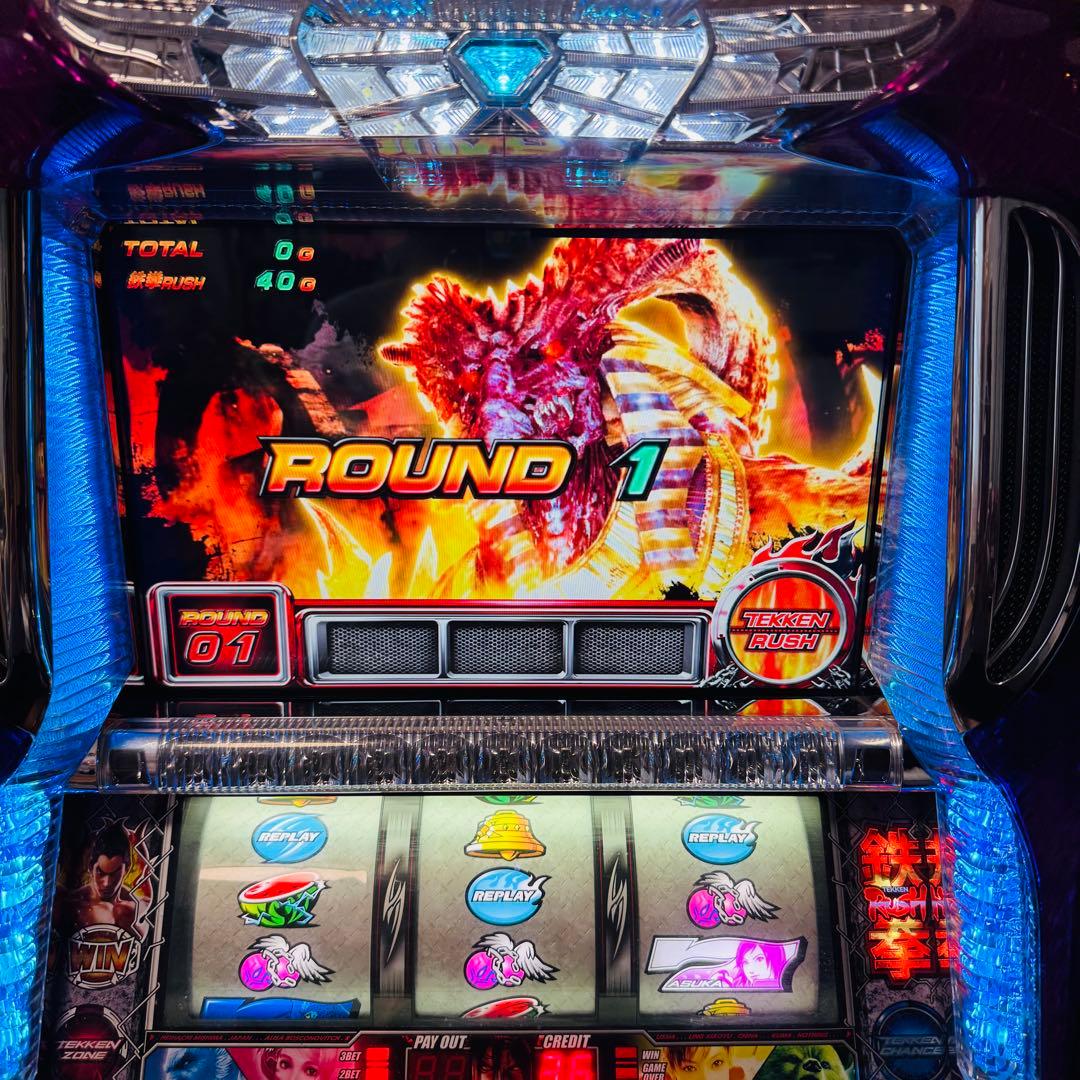 名機！ 鉄拳2nd パチスロ機 不要 無段階ボリューム付き