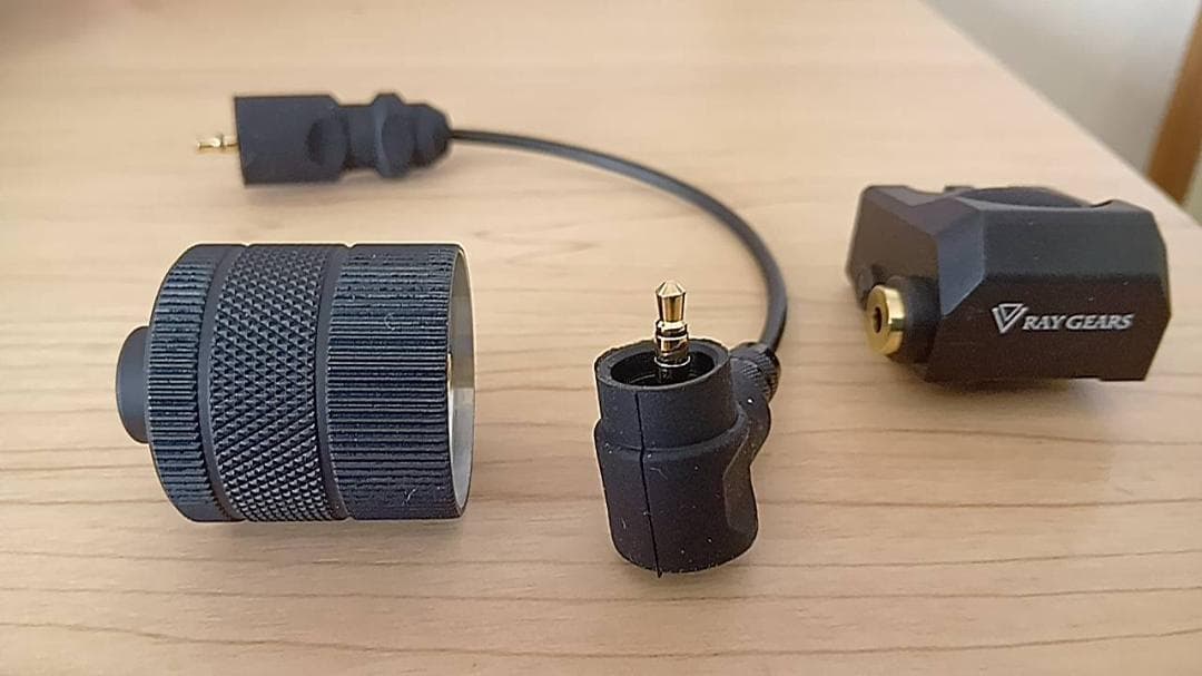 RAYGEARS-TSUKUYOMI.9取付用、リモートSW&取付マウント