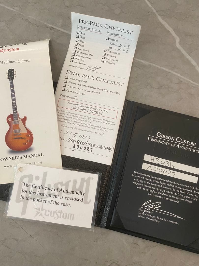 ギター Gibson custom 1960 ES-335 TDC Rei