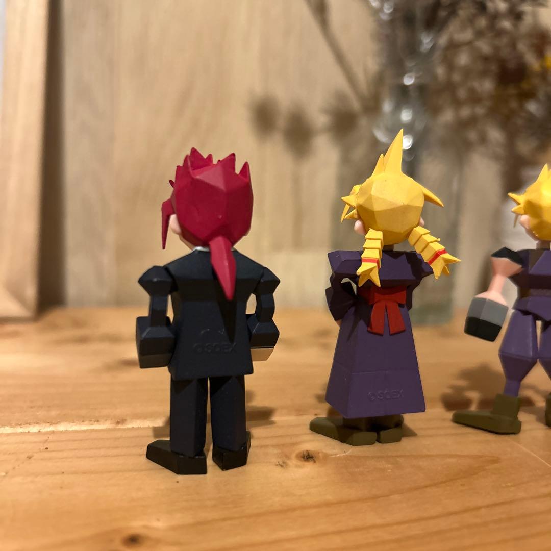 FF7 ポリゴンフィギュア 5体セット