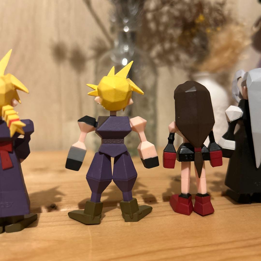 FF7 ポリゴンフィギュア 5体セット