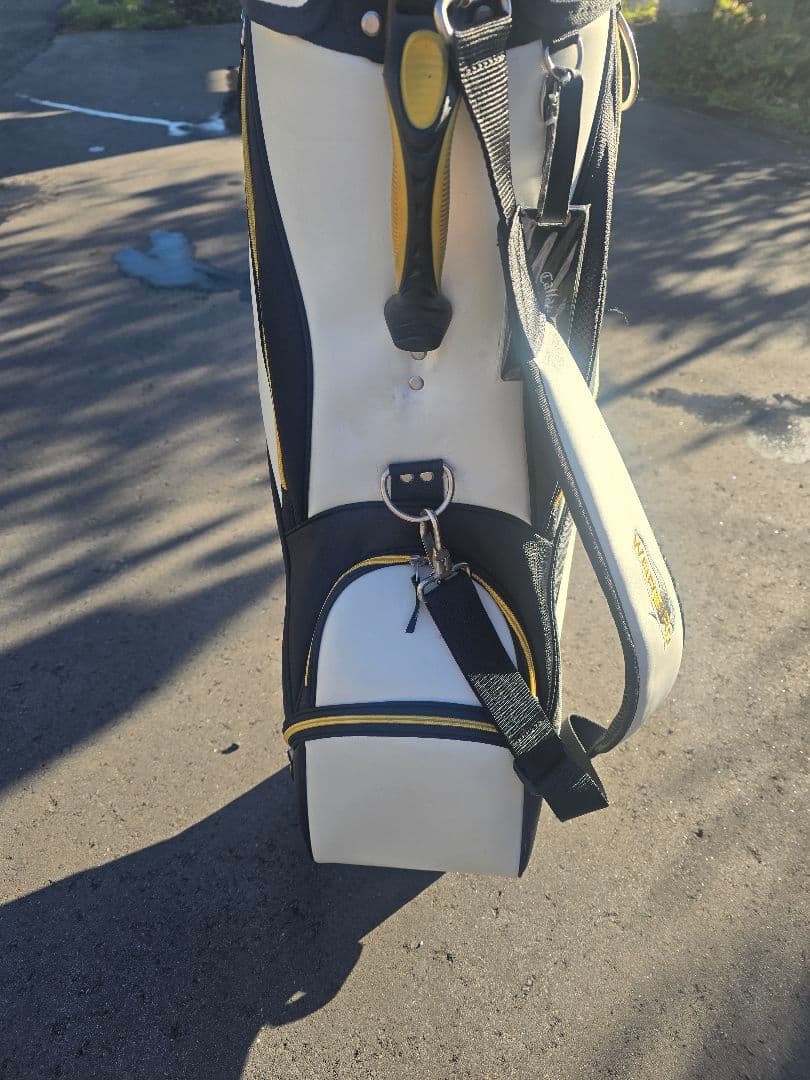 Callaway キャディバッグ ホワイト/イエロー