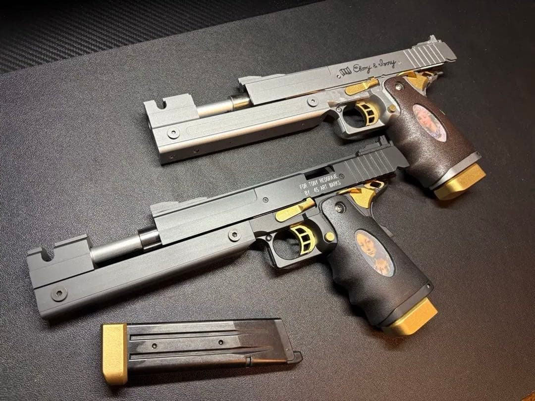 エボニー＆アイボリー風カスタムガン