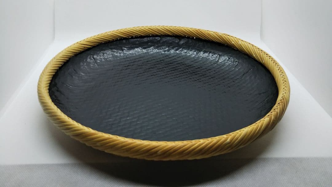 茶道具 炭手前 炭道具 炭斗 平サイロ（丸浅形） 炉用 新品