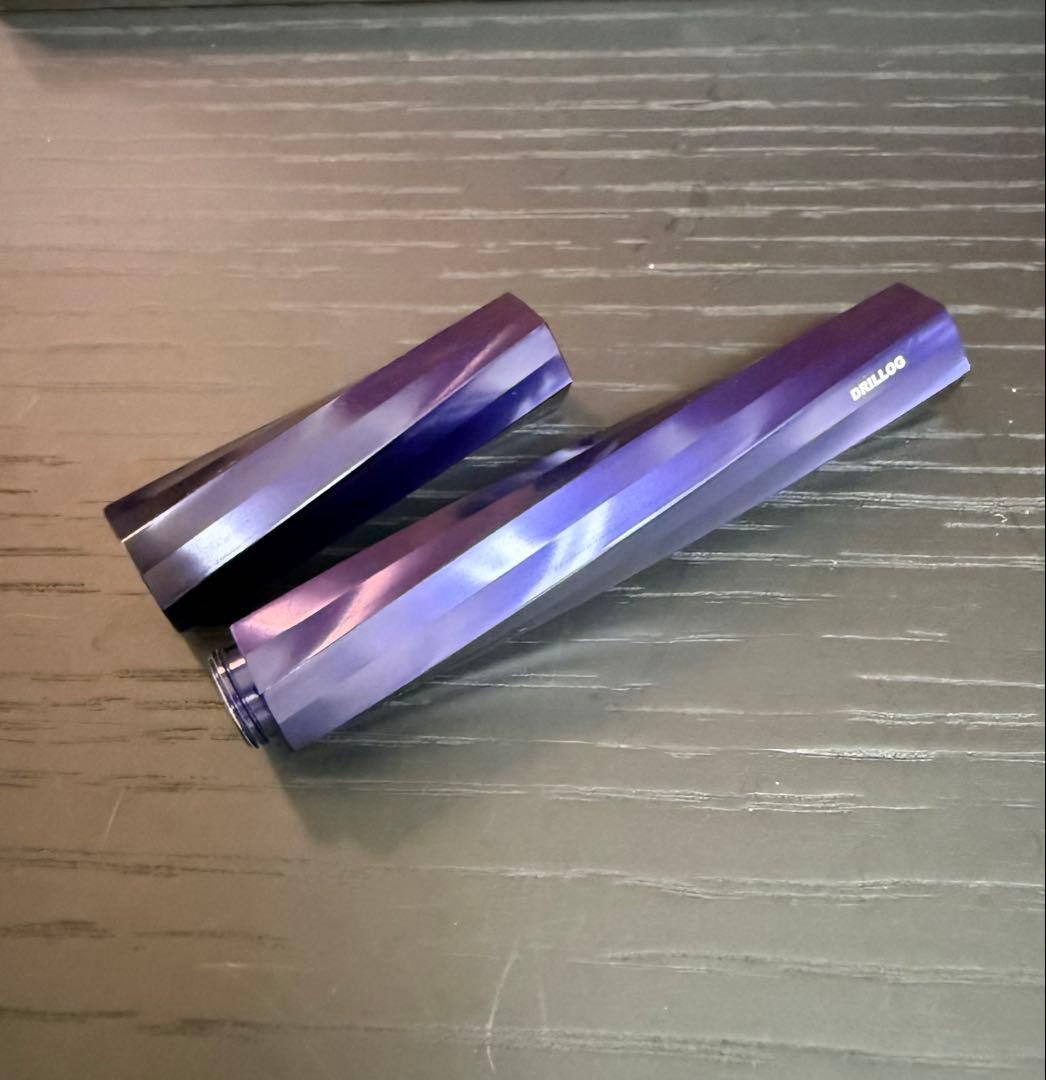 限定値下 蔦屋書店限定 藍彩 ドリログ クラシカルスパイラル チタンつけペン