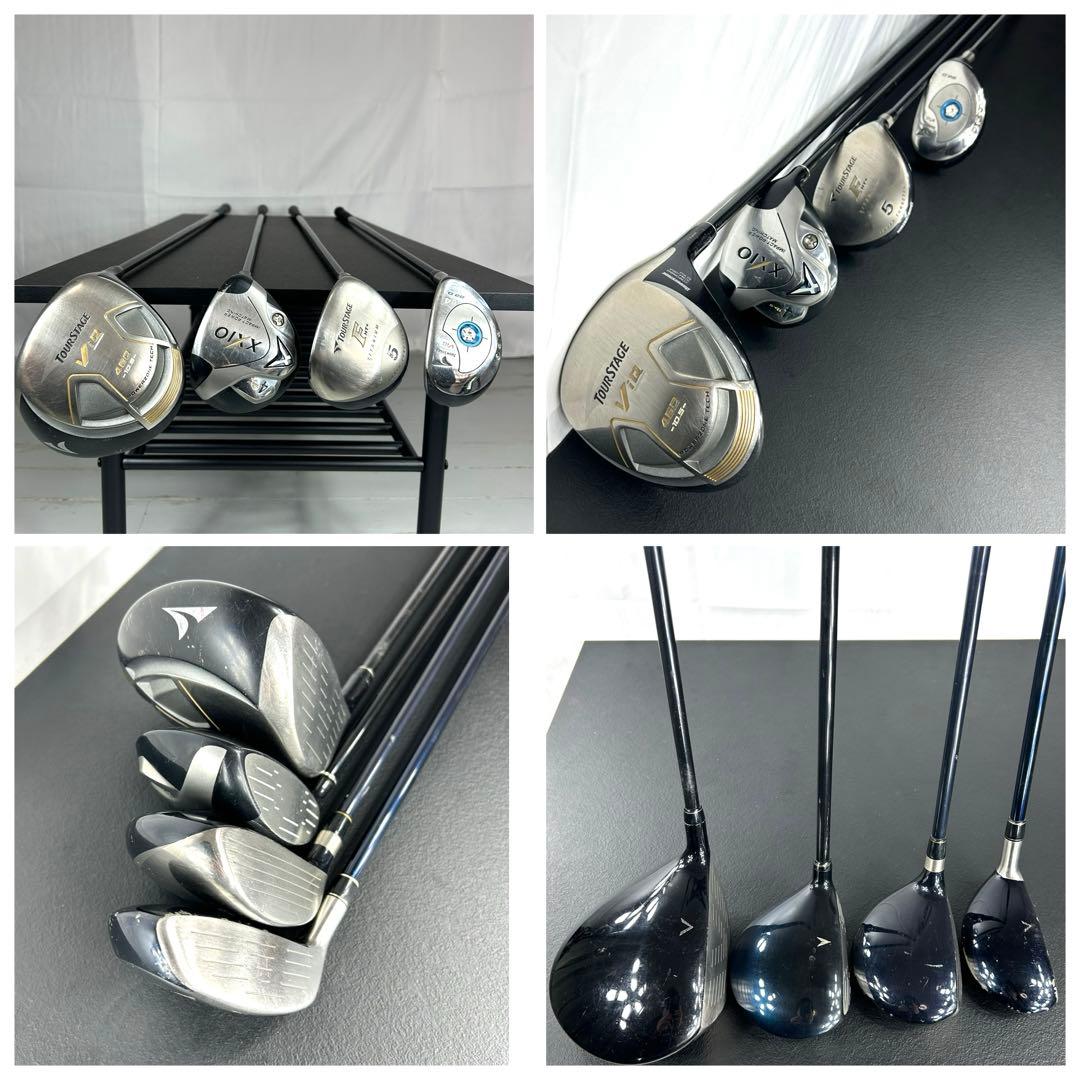 本格派　メンズゴルフクラブ　12本　フルセット　お試しセット　ゴルフセット