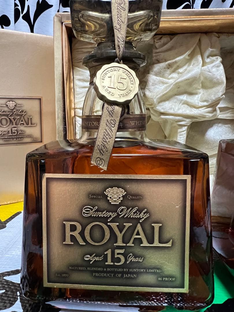 サントリーウイスキー ロイヤル 15年 ゴールドラベル 750ml 2本セット